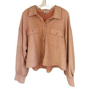 White Birch Rose Gold Shacket